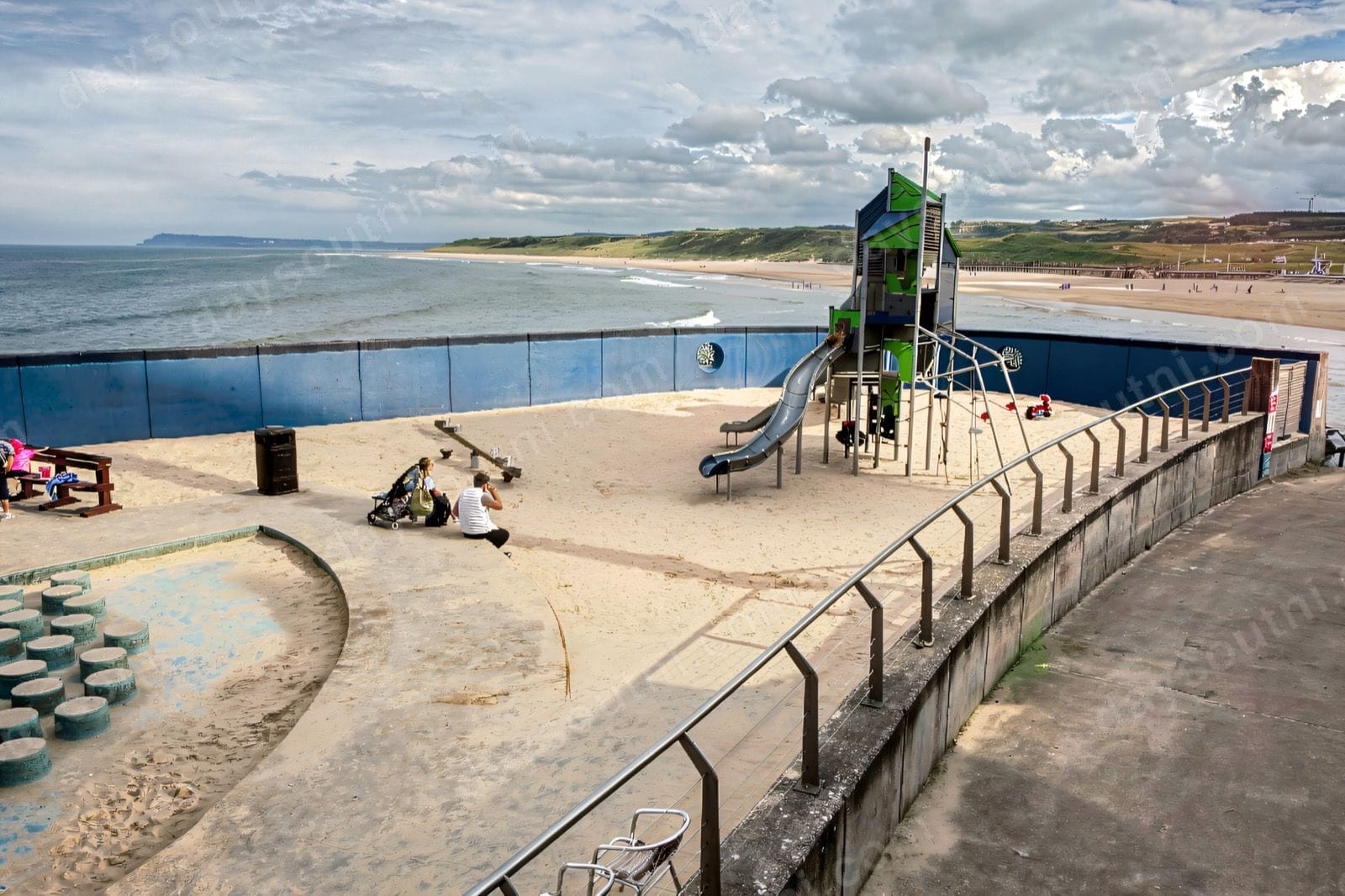 Arcadia Play Park on Portrush East Strand