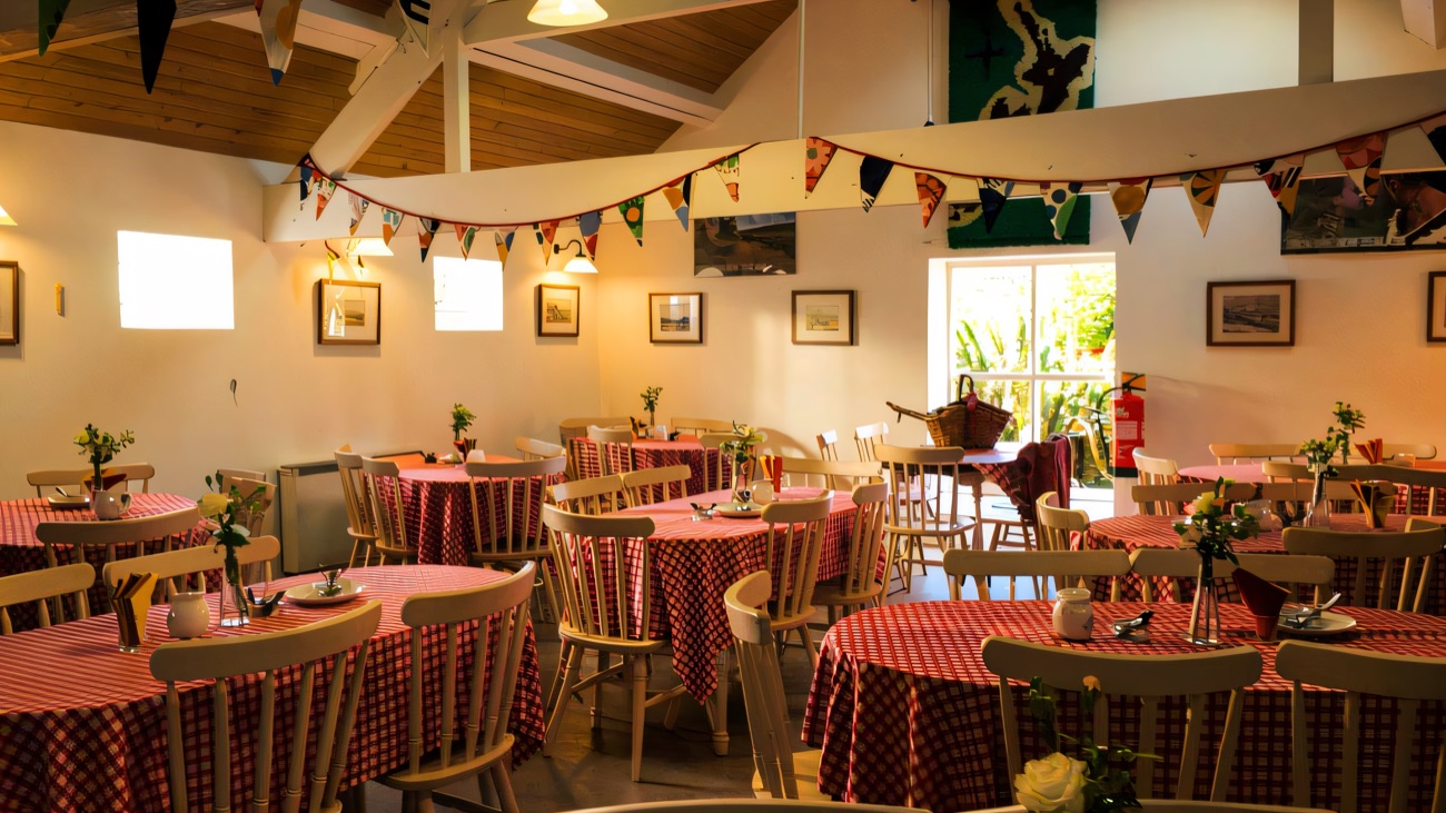 The New Zealand-themed tearoom