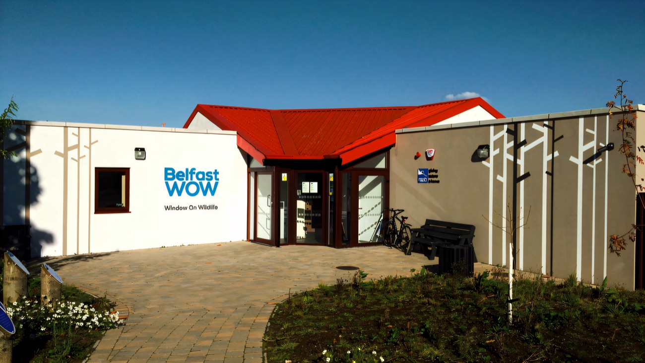 The RSPB Window on Wildlife centre beside the reserve, gateway to the hides and trails.