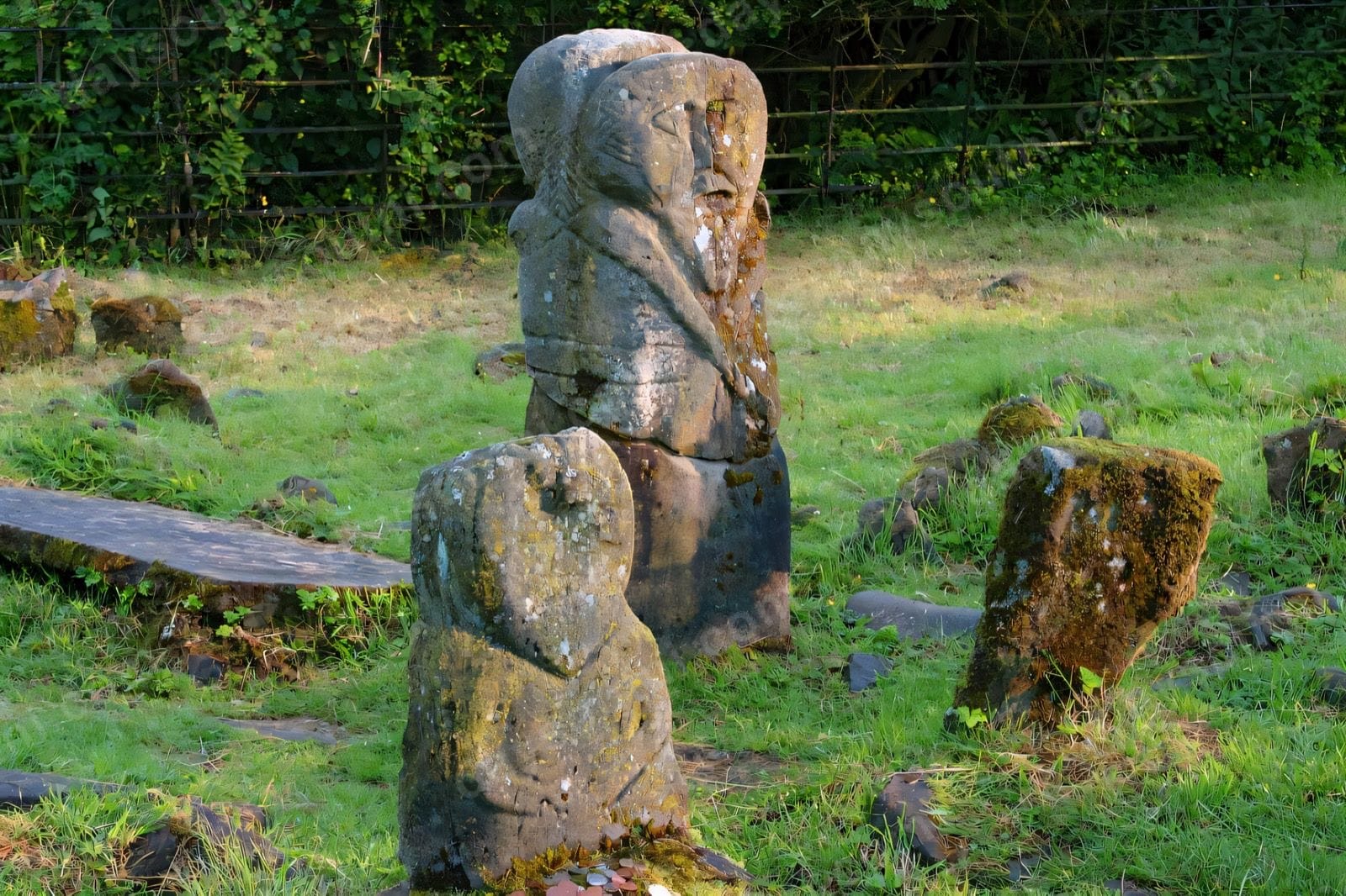 Boa Island Caldragh Figures