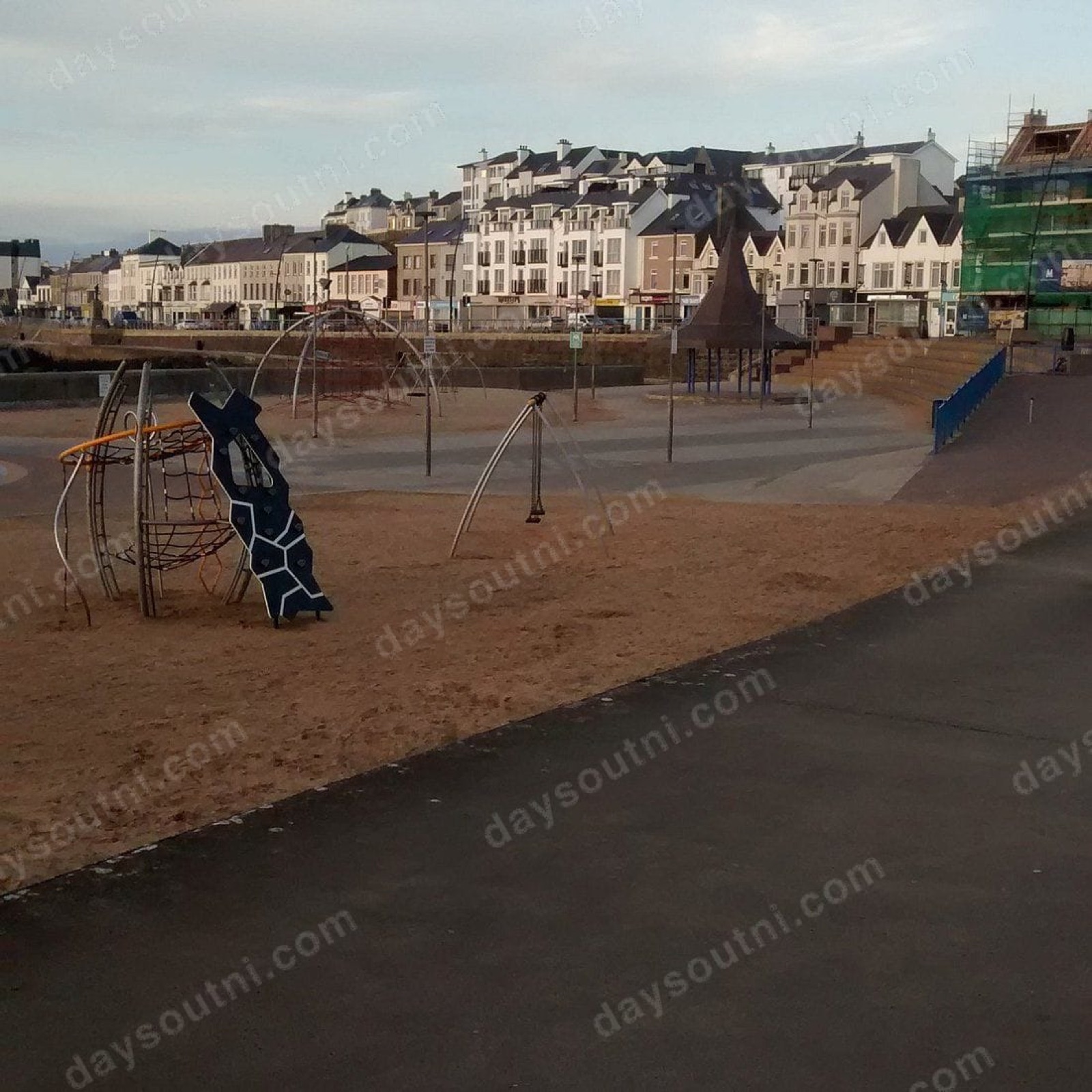 Crescent Play Park on Portstewart promenade