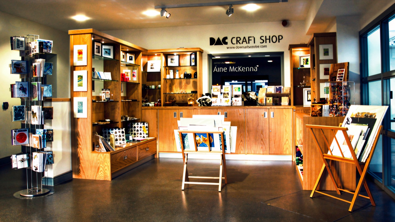 The DAC craft shop full of local makers' work