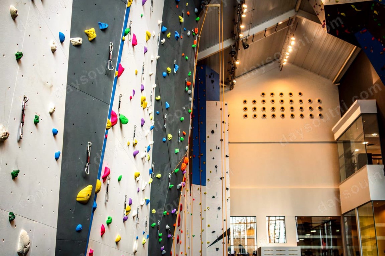 Foyle Arena Climbing Wall