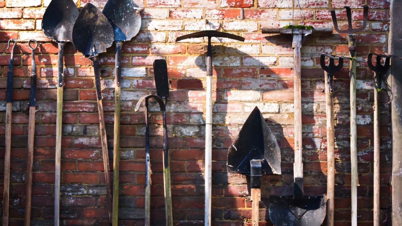 The vintage garden-tool collection