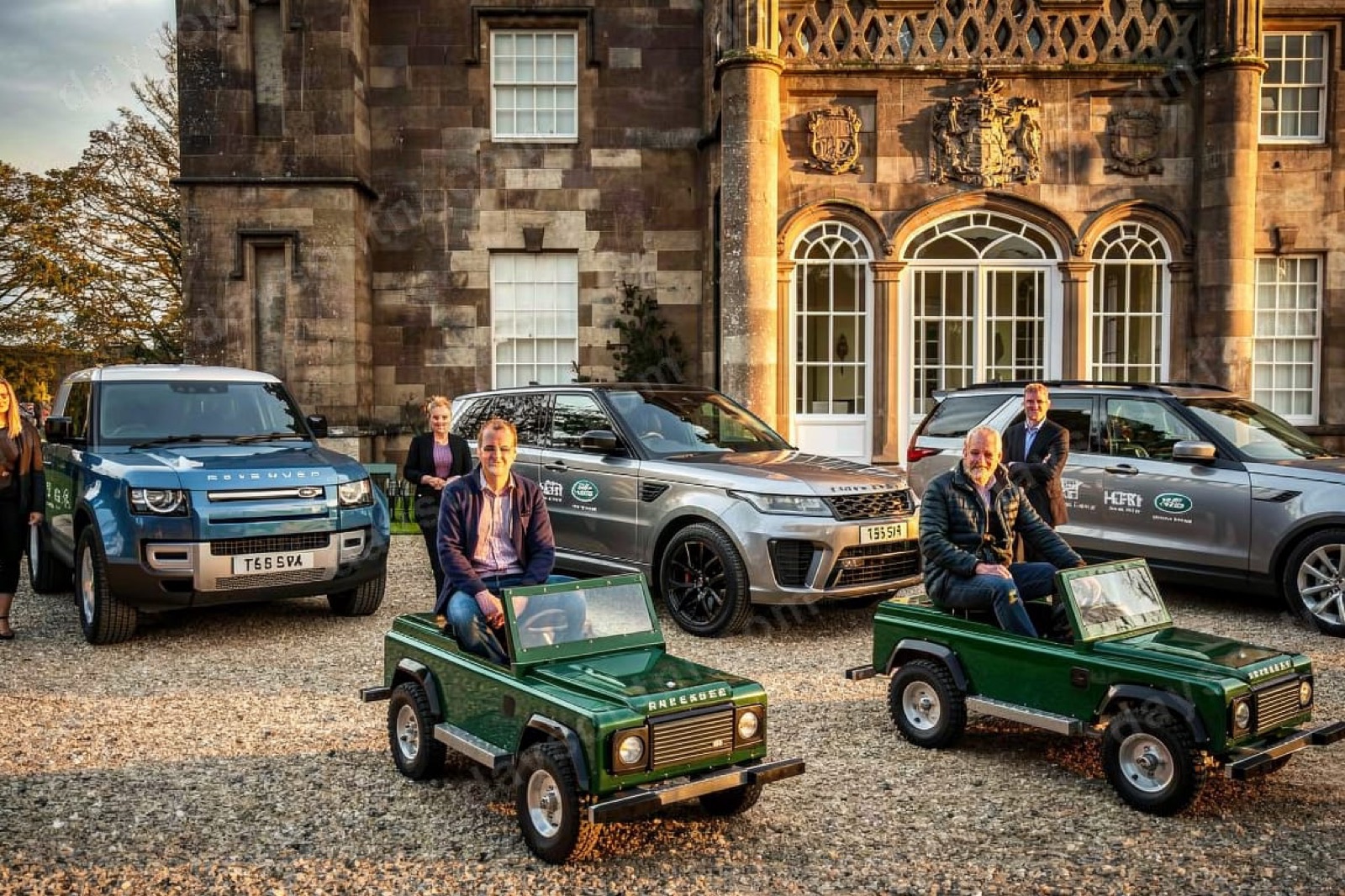 Glenarm Castle Land Rover Experience