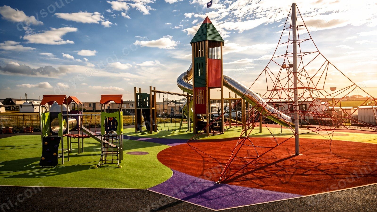 Hilltop Holiday Park play park