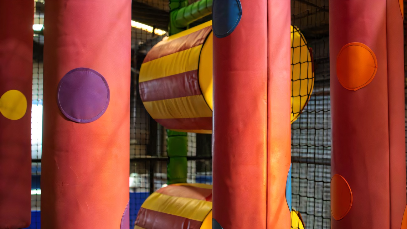 The three-storey soft play