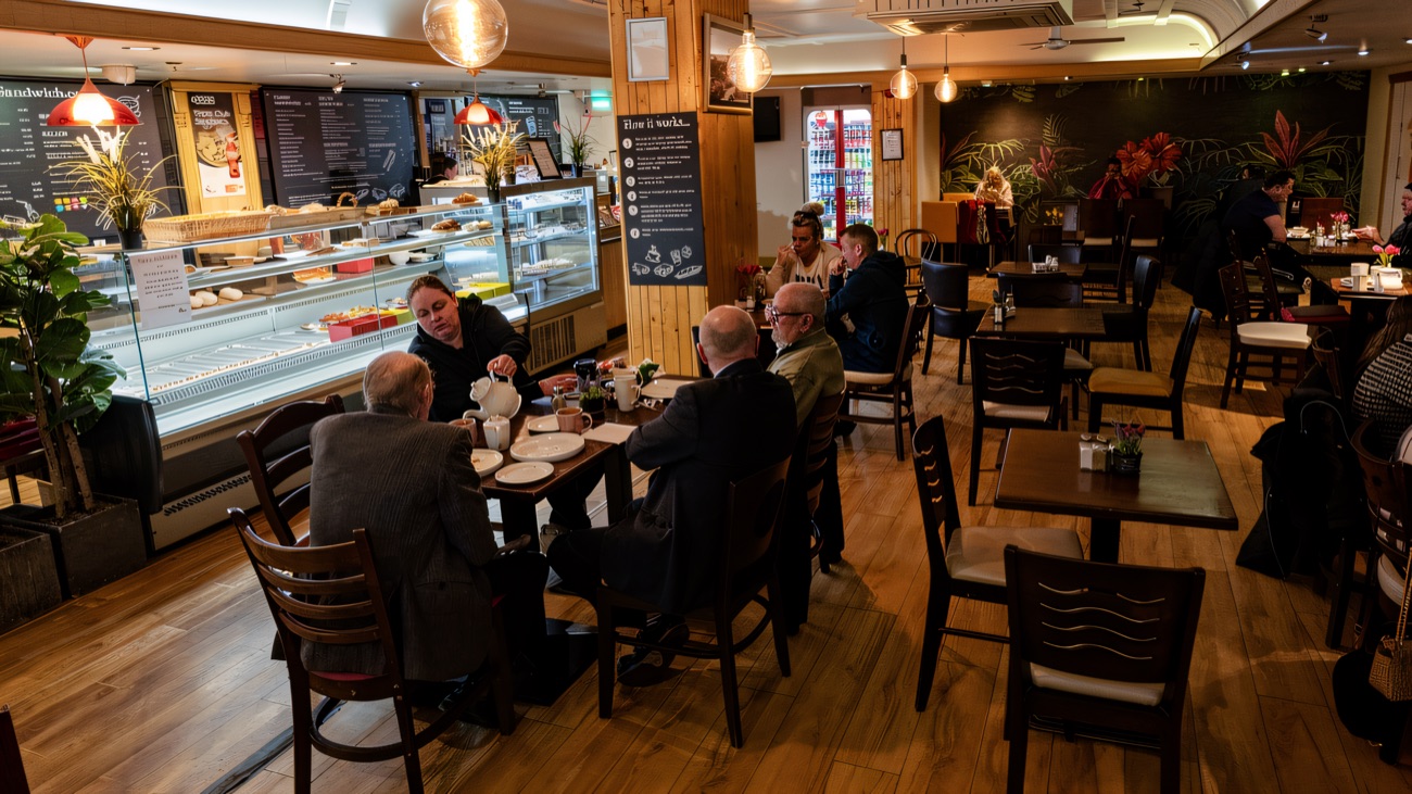 The Sandwich Co. café inside Lisnagelvin Centre