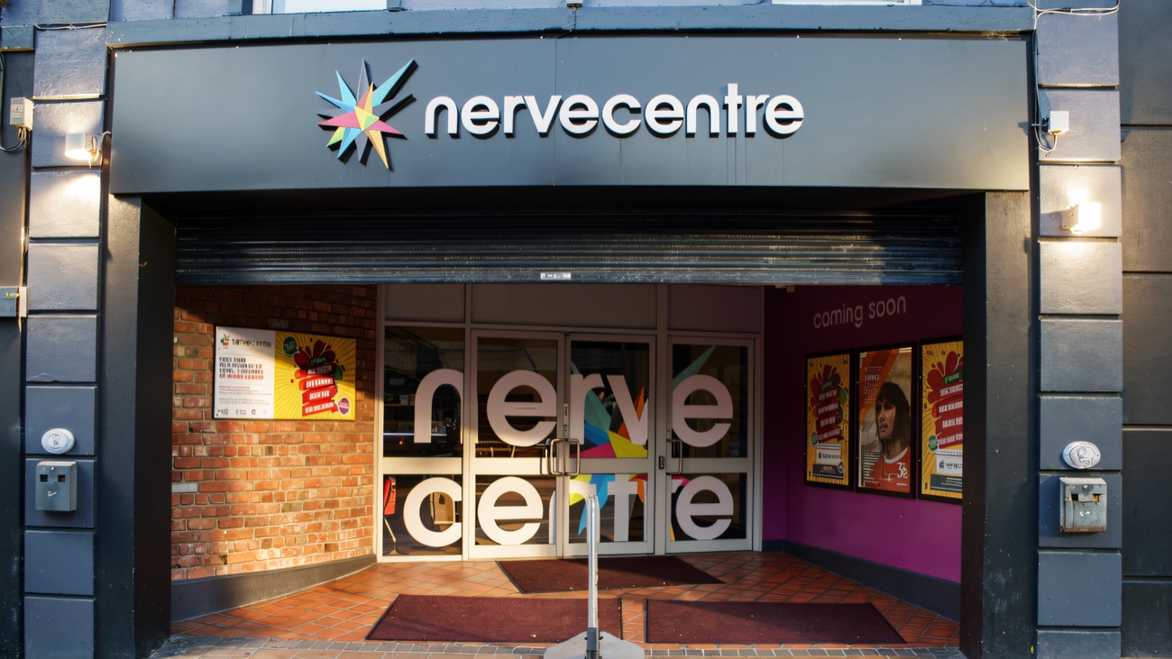 The Nerve Centre entrance on Magazine Street