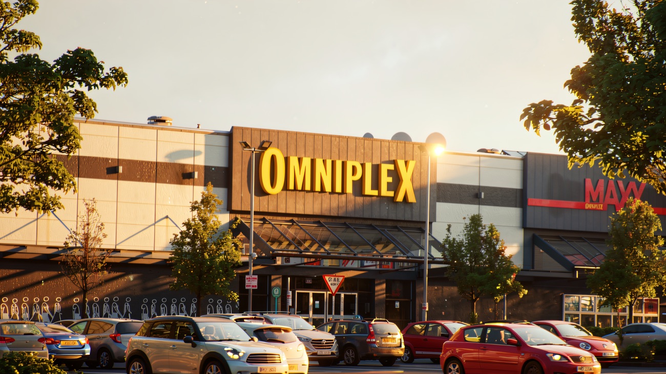 The Omniplex entrance at The Junction