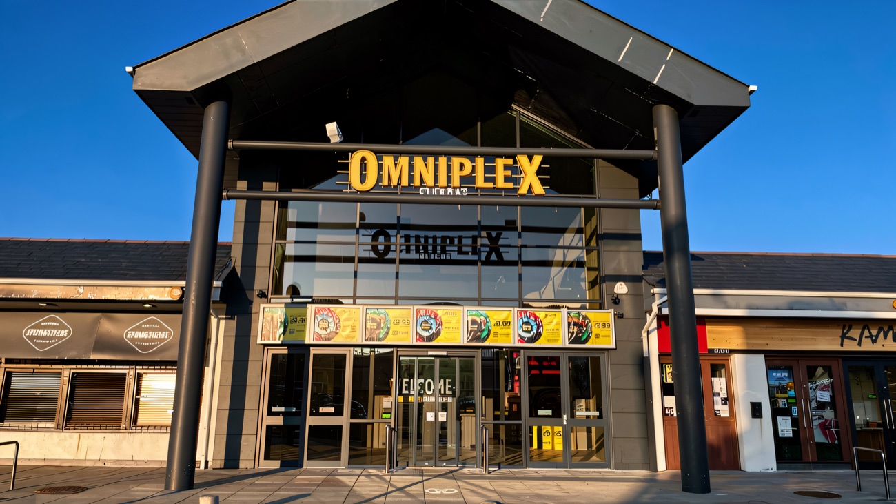 The doors at Omniplex Carrickfergus
