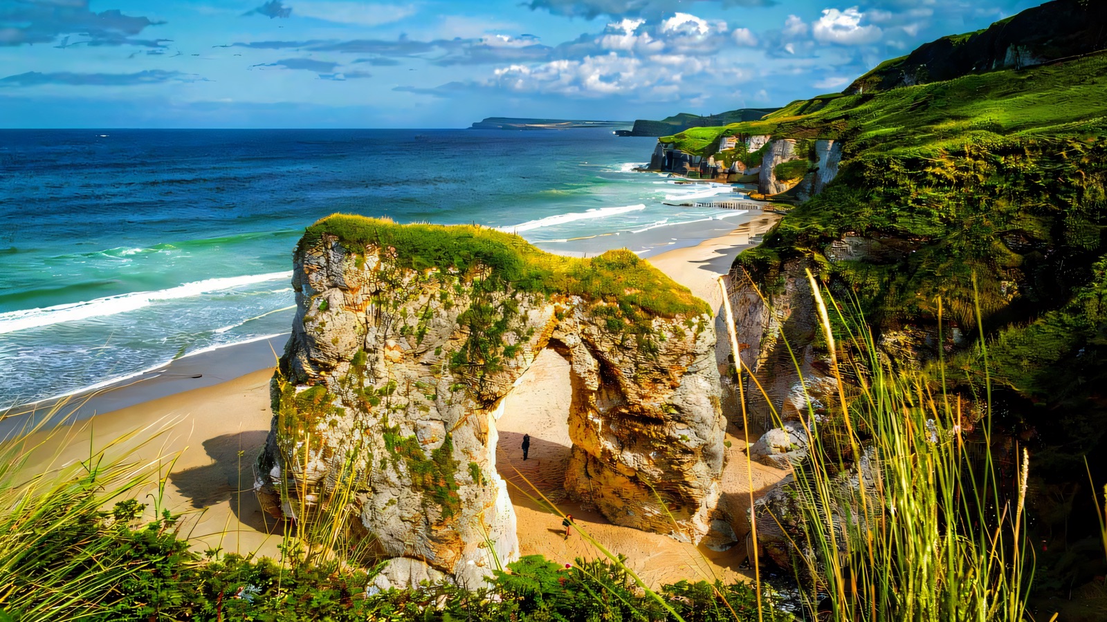 Portrush to Whiterocks Cliff Walk