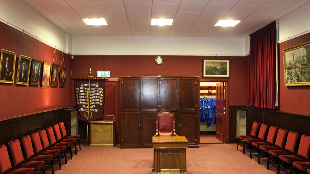 The Memorial Hall interior