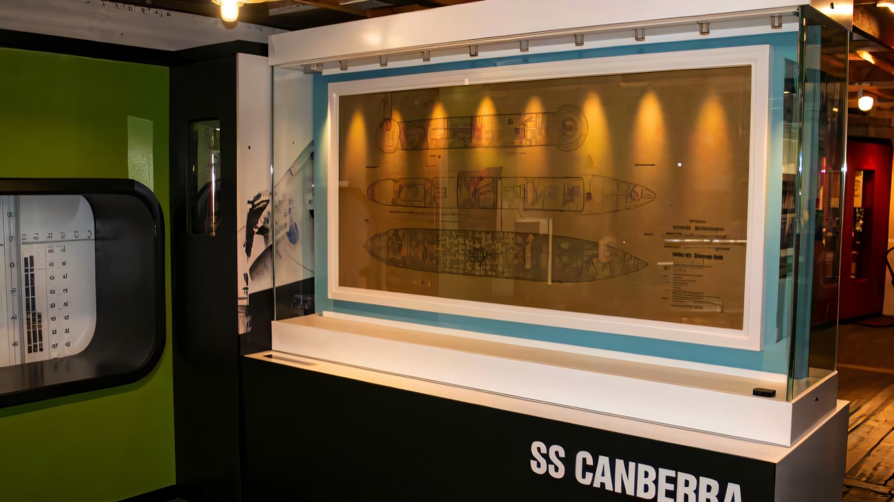 Ship plans and maritime displays