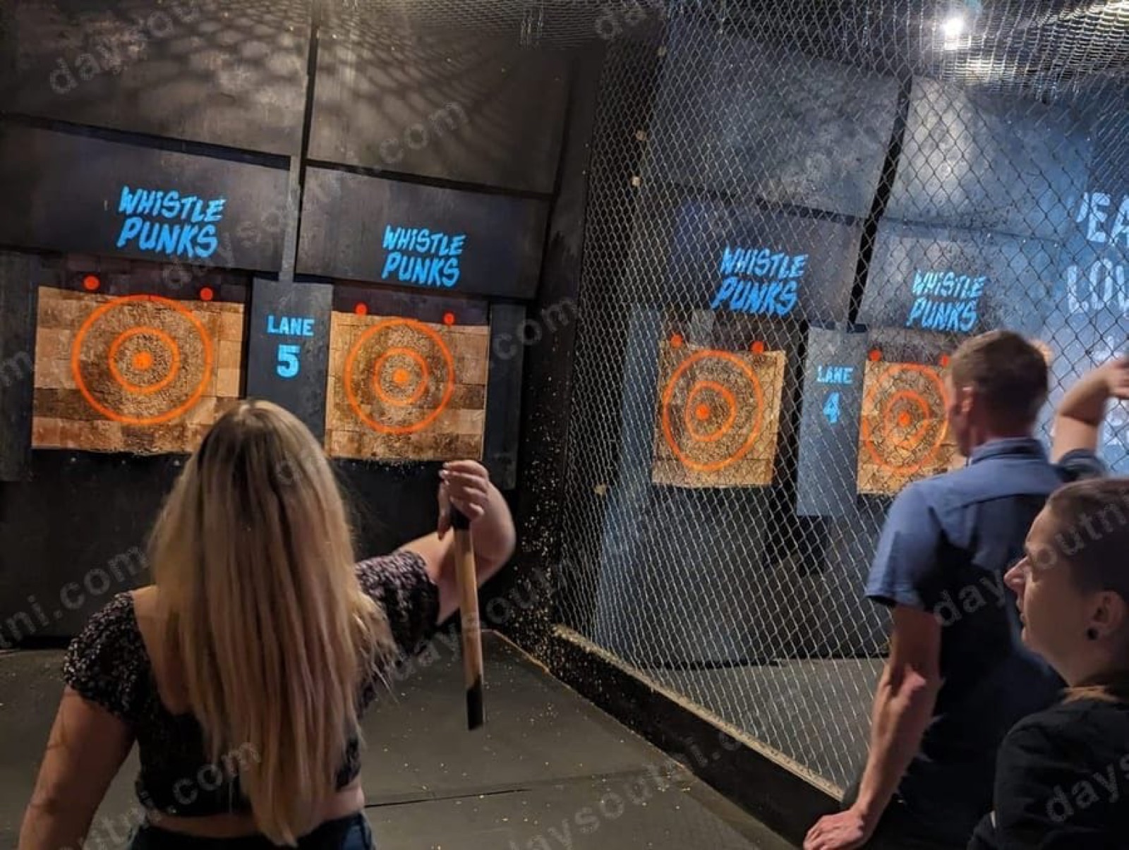 Whistle Punks Urban Axe Throwing