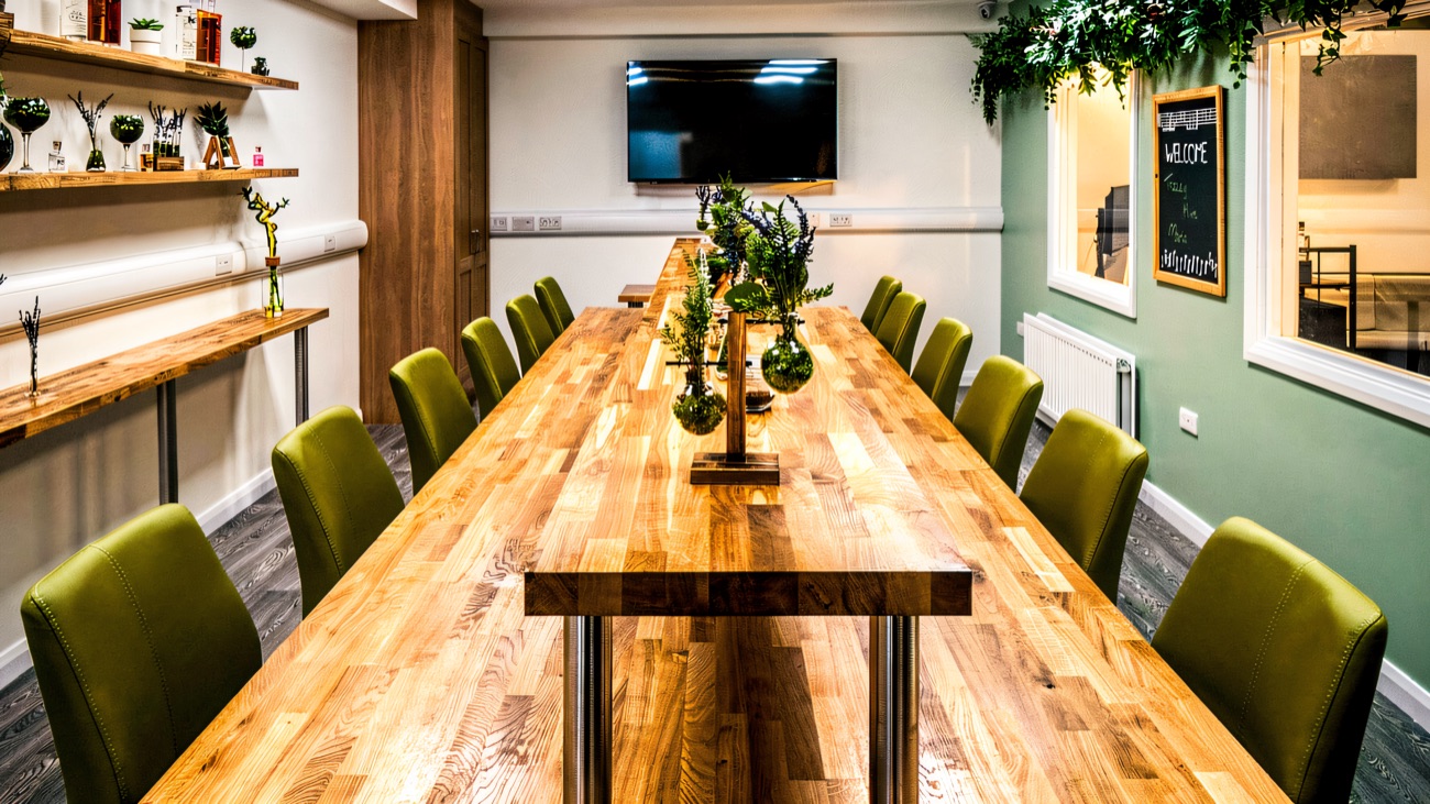 The tasting room